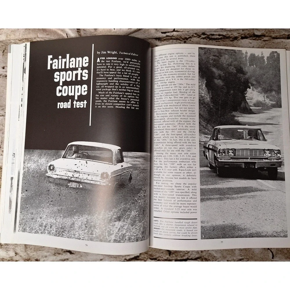 Ford Fairlane Performance Portfolio 1955-1970 Brooklands Books ISBN 1 85520 4584